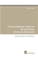 Cross-Linguistic Study on the Phonetics of Dorsal Obstruents