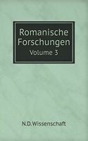 Romanische Forschungen Volume 3: (German)