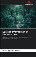 Suicide Prevention in Universities