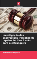 Investigação das exportações iranianas de tapetes tecidos à mão para o estrangeiro