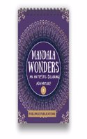 Mandla Wonders - An Artistic Colouring Adventure (A5 Size) (Mandala 08)