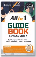 Oswal - Gurukul All in 1 Guide Book for CBSE Class 10 Exam 2023 - NCERT, Past Years Board Questions, Toppers Answers, Latest Syllabus (English, Hindi A & B, Science, Social Science, Maths)