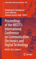 Proceedings of the Nielit's International Conference on Communication, Electronics and Digital Technology: Nicedt-2024 (2)