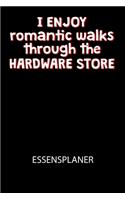 I enjoy romantic walks throught the Hardware Store: Wochenplaner für eine gesunde Küche - perfekt zum Tracken oder Vorausplanen geeignet!