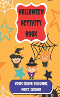 Halloween Activity Book