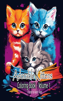 Adorable Kittens Coloring Book