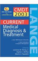Current Medical Diagnosis & Treatment: 2003