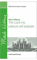 The Lord my pasture will prepare