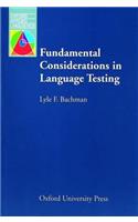 Fundamental Considerations in Language Testing