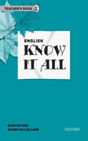 English Know It All: Teacher's Book 1