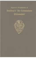 Chaucer's Translation of Boethius's De Consolatione Philosophiae