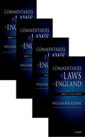 The Oxford Edition of Blackstone's: Commentaries on the Laws of England