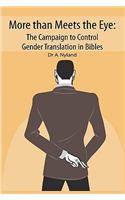 More Than Meets the Eye: The Campaign to Control Gender Translation in Bibles