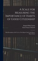 Scale for Measuring the Importance of Habits of Good Citizenship