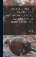 Reports of the Cambridge Anthropological Expedition to Torres Straits ..; Volume 6