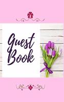 Guest Book - Tulip Bouquet