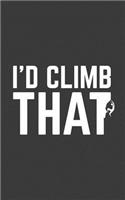 I'd Climb That