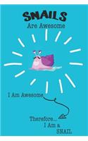 Snails Are Awesome I Am Awesome Therefore I Am a Snail