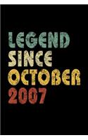 Legend Since October 2007