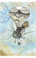 Steampunk Balloon Journal