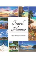 Travel Planner: vacation planner & journal with checklists, daily schedule, expense tracker & more