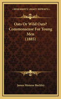 Oats Or Wild Oats? Commonsense For Young Men (1885)