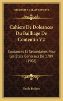 Cahiers De Doleances Du Bailliage De Contentin V2