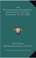 The Wiltshire Archaeological And Natural History Magazine V19-20 (1881)
