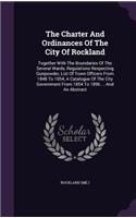 The Charter And Ordinances Of The City Of Rockland