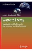 Waste to Energy