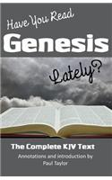 Have You Read Genesis Lately?