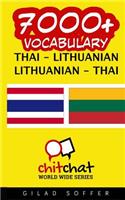 7000+ Thai - Lithuanian Lithuanian - Thai Vocabulary: (Thai)