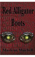 Red Alligator Boots