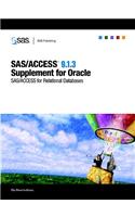 SAS/ACCESS(R) 9.1.3 Supplement for Oracle: (English)