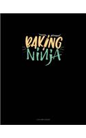 Baking Ninja: 3 Column Ledger(1669 3 Column Ledger)