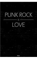 Punk Rock is Love Planner