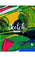 Sketchbook for Drawing: 120 Pages of 8.5"x11" Blank Paper for Drawing, Sketching and Creative Doodling. Personalized Artist Notebook and Sketchbook Journal
