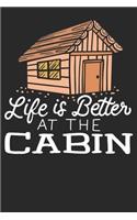 Notebook: Cabin Scouting 6x9 Dot Grid 120 Pages