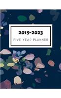 2019-2023 Five Year Planner: Monthly Schedule Organizer 60 Months Calendar Agenda To Do List 8.5x11 Inch Notebook
