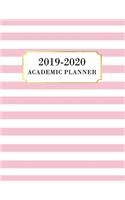 Academic Planner 2019-2020: Academic Year July 2019 - June 2020, 7 Subject Weekly Student Planner + Monthly Calendars & Goals Section, Homework Planner, Perfect Projects Organi