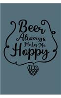 Beer Always makes me hoppy