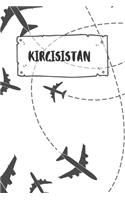 Kirgisistan: Liniertes Reisetagebuch Notizbuch oder Reise Notizheft liniert - Reisen Journal für Männer und Frauen mit Linien