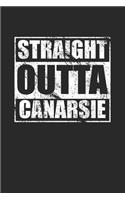 Straight Outta Canarsie 120 Page Notebook Lined Journal for Canarsie Heritage Pride NYC