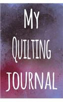 My Quilting Journal