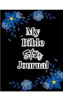 My Bible Study Journal: Floral Leaf Design: A Creative Christian Workbook: A Simple Guide To Journaling Scripture