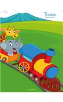 Trenes libro de colorear 1: (1 Trenes)