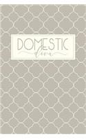 Domestic Diva: Chaos Coordinator Notebook, Domestic Diva, Mom Notebook, Funny Mom Gift, Lady Boss Notebook, Chaos Coordinator Gift, 6x9 College Ruled Notebook