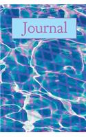 Journal: Water Reflection - 120-Page College-Ruled Journal