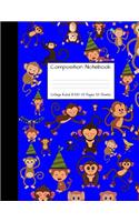 Composition Notebook College Ruled 8.5 inch x 11 inch: (Cute Notebooks for School Girls and Boys)