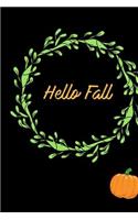 Hello Fall: Journal
